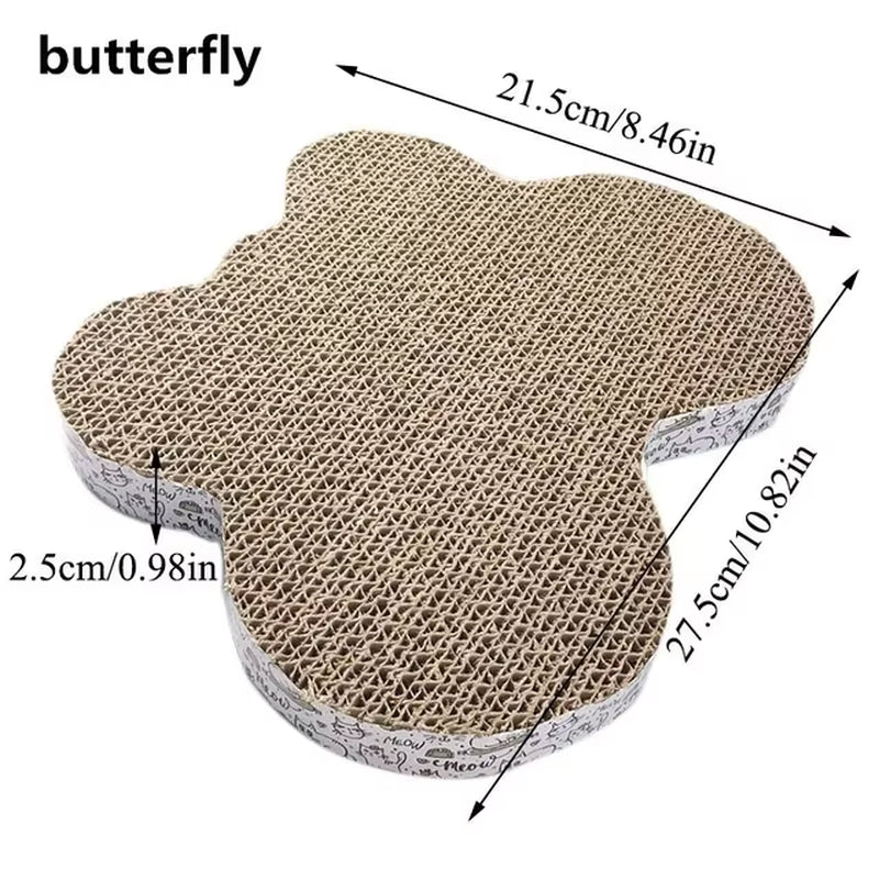 Cat Scratch Board Pad Wear-Resistant Scratching Posts Kitten Corrugated Paper Pad Cat Toys Grinding Nail Scraper Mat Pet Cat Toy