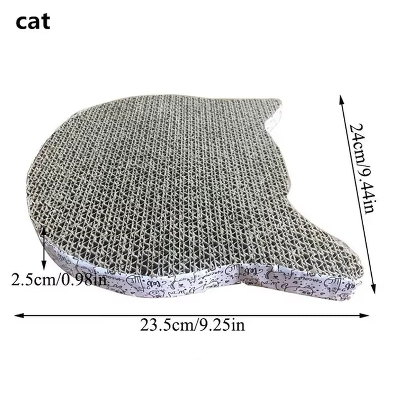 Cat Scratch Board Pad Wear-Resistant Scratching Posts Kitten Corrugated Paper Pad Cat Toys Grinding Nail Scraper Mat Pet Cat Toy