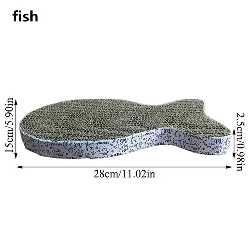 Cat Scratch Board Pad Wear-Resistant Scratching Posts Kitten Corrugated Paper Pad Cat Toys Grinding Nail Scraper Mat Pet Cat Toy