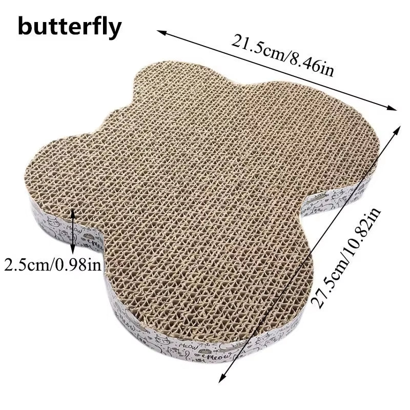 Cat Scratch Board Pad Wear-Resistant Scratching Posts Kitten Corrugated Paper Pad Cat Toys Grinding Nail Scraper Mat Pet Cat Toy